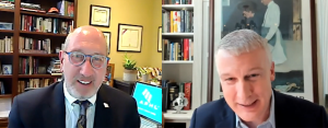 Scott Becker, APHL CEO, and Dr. Rick Bright, Rockefeller Foundation's Senior Vice President of Pandemic Prevention and Response