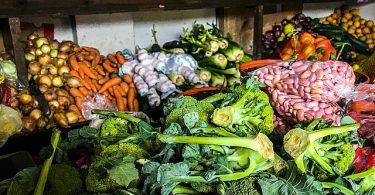 Picture of fresh produce at a market